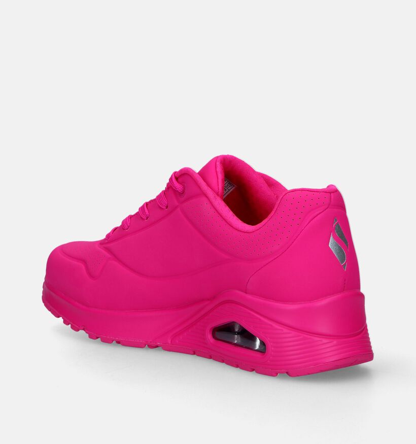 Skechers Uno Night Shades Roze Sneakers voor dames (343883)