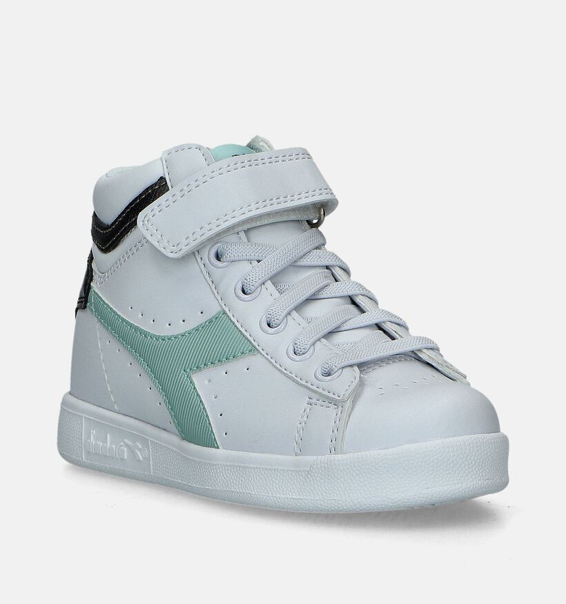 Diadora Game P High PS Witte Sneakers voor meisjes, jongens (345888)