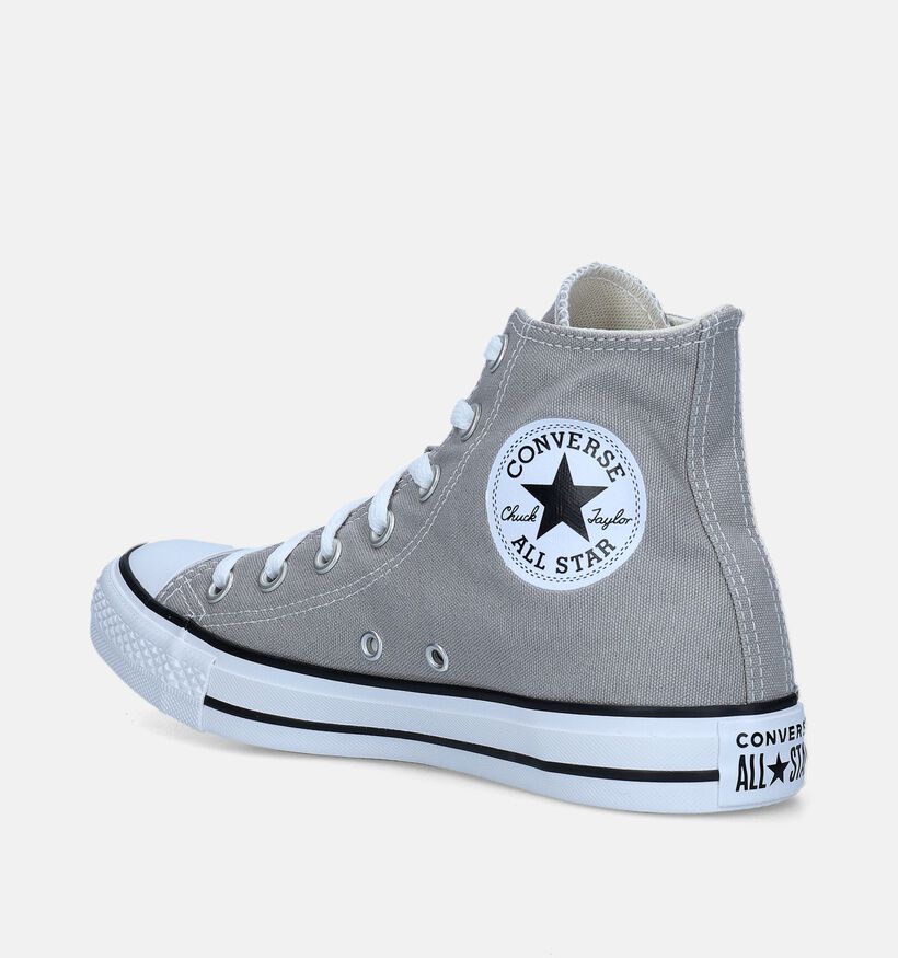 Converse CT All Star HI Baskets en Gris pour femmes (341708)