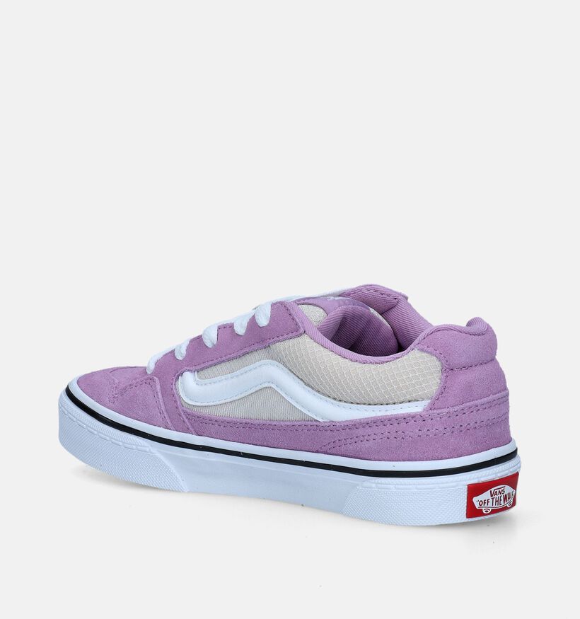 Vans Caldrone Suede Baskets en Lilas pour filles (343929)