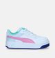 Puma Carina Street Baskets en Blanc pour filles (343149) - pour semelles orthopédiques