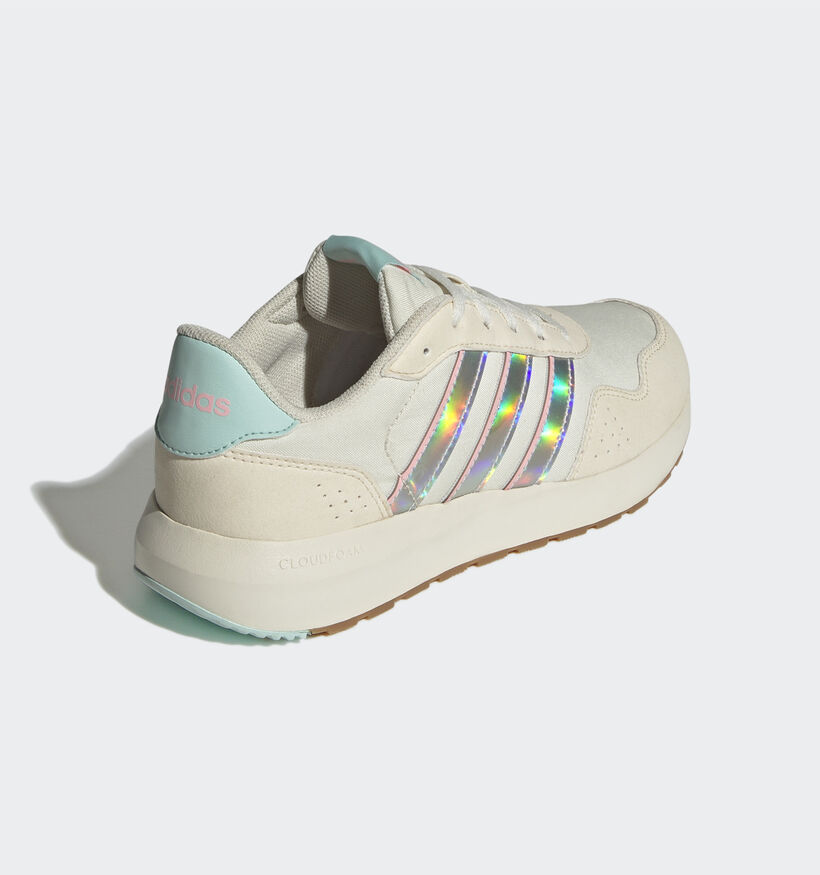 adidas Run 60s J Witte Sneakers voor meisjes (343288)