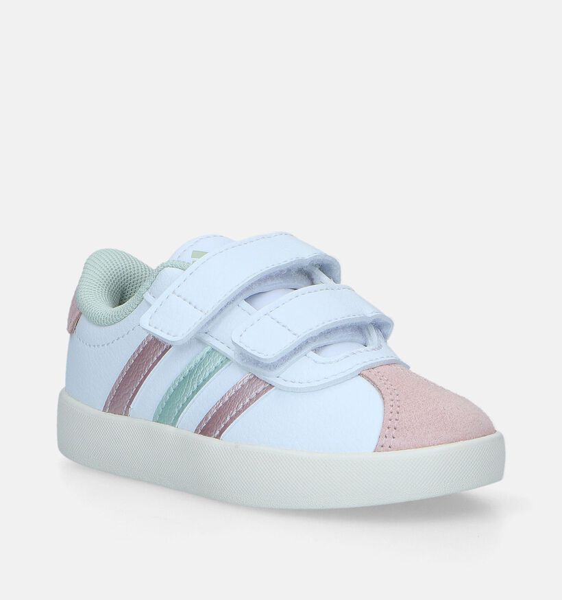 adidas VL Court 3.0 CF I Witte Sneakers voor meisjes (343266)