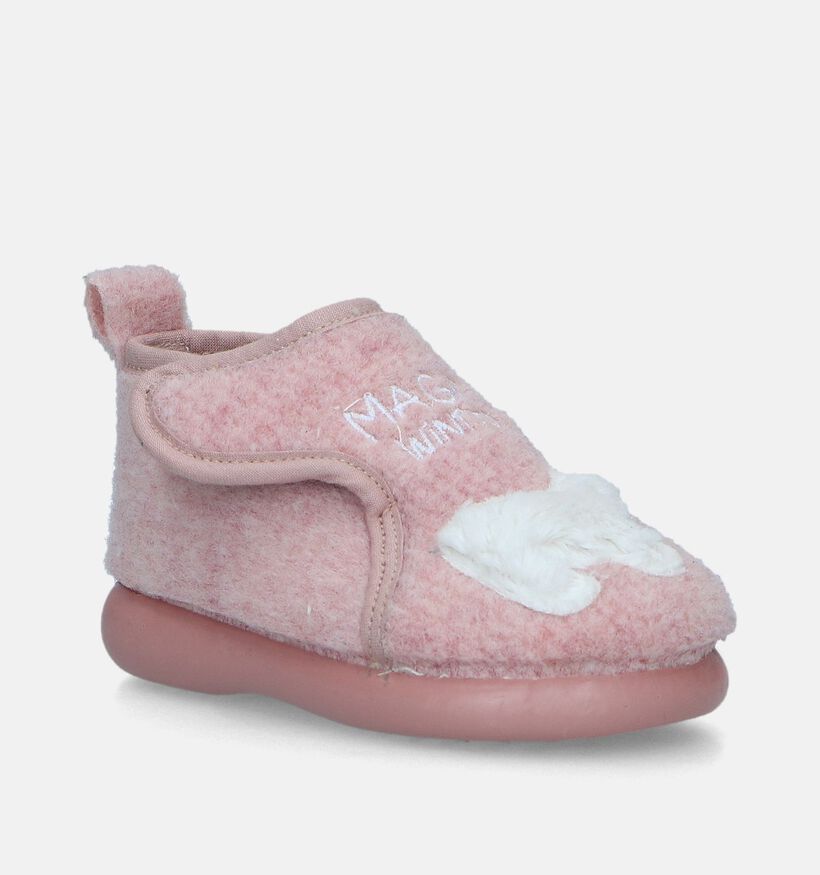 Milo & Mila Roze Hoge pantoffels voor meisjes (348676)