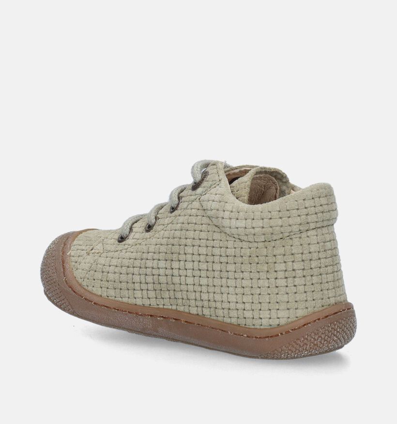 Naturino Cocoon Beige Babyschoenen voor meisjes, jongens (347621) - geschikt voor steunzolen