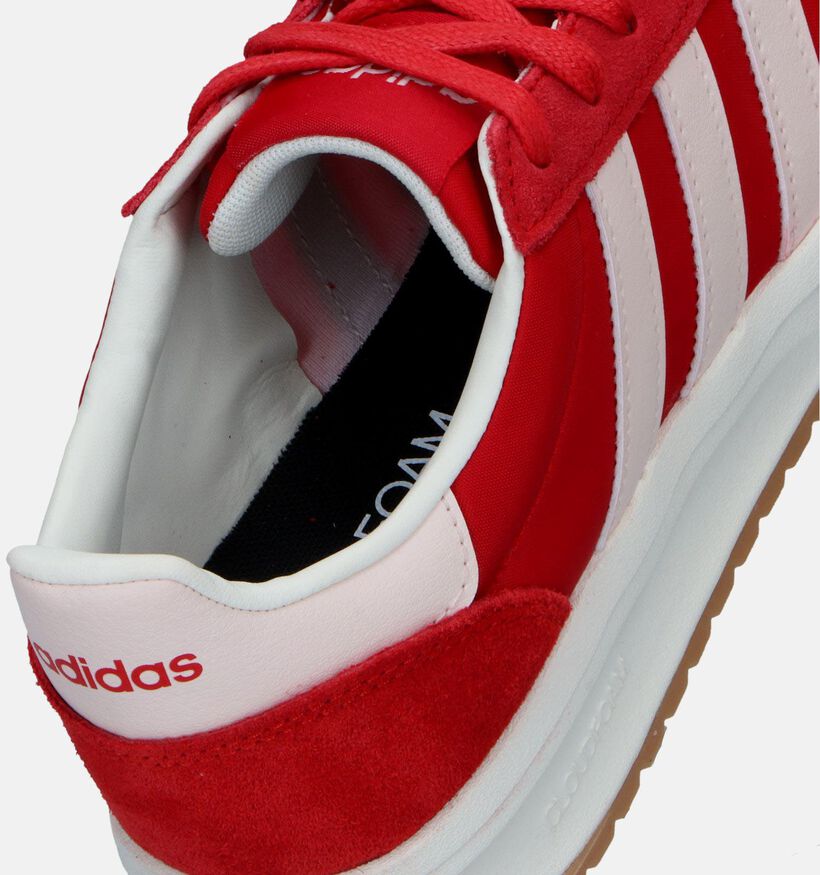 adidas Run 72 Baskets en Rouge pour femmes (343381)