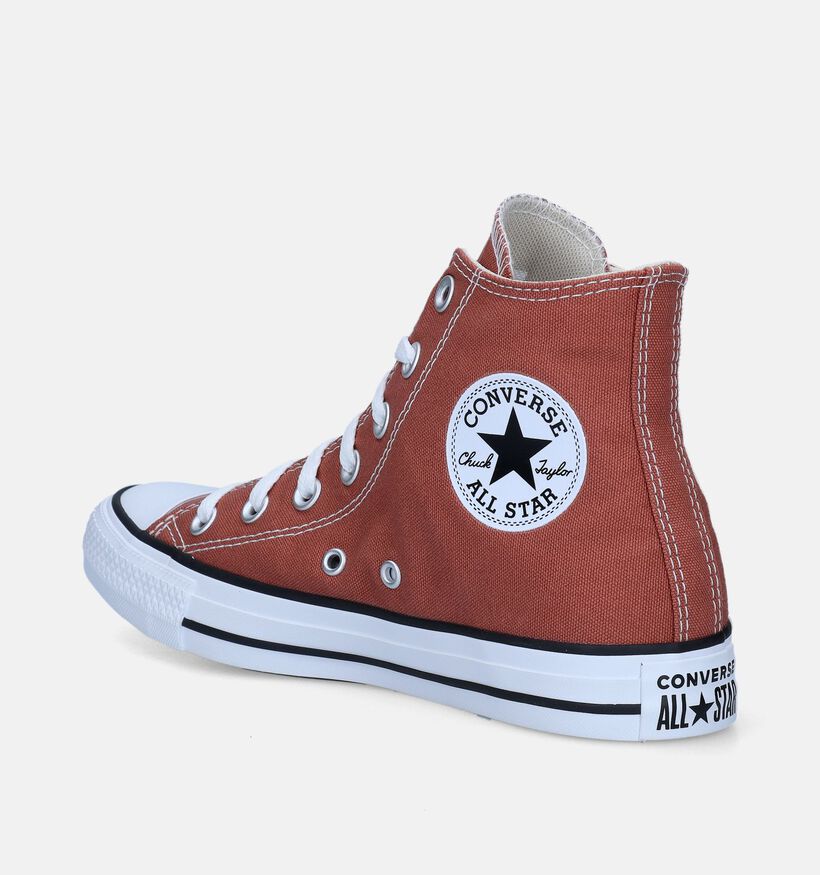 Converse CT All Star HI Baskets en Orange pour femmes (343993)