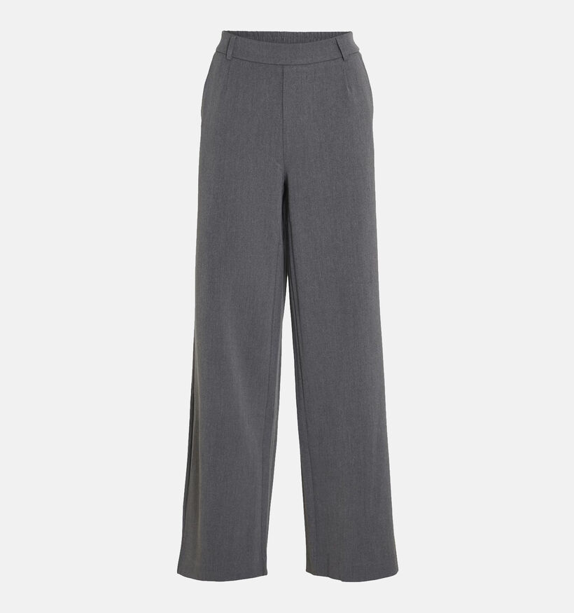 Vila Varone HW Wide Pantalon en Gris pour femmes (344275)