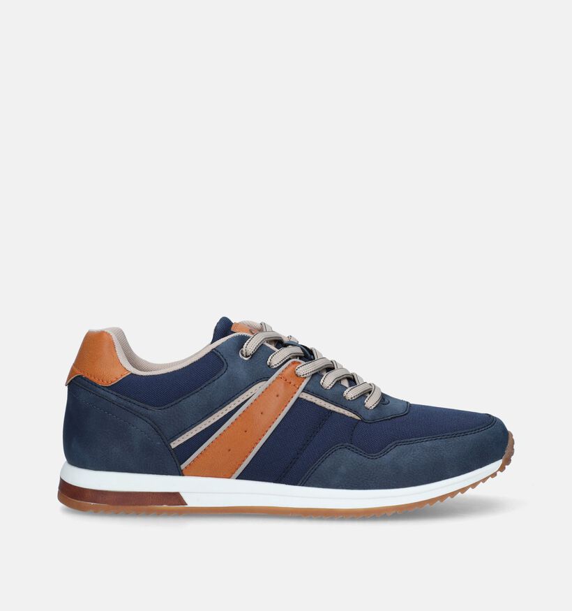 Origin Chaussures à lacets en Bleu pour hommes (340105) - pour semelles orthopédiques