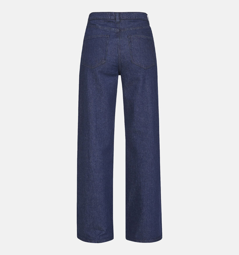 SISTERS POINT Owi Blauwe Wide leg jeans voor dames (349341)