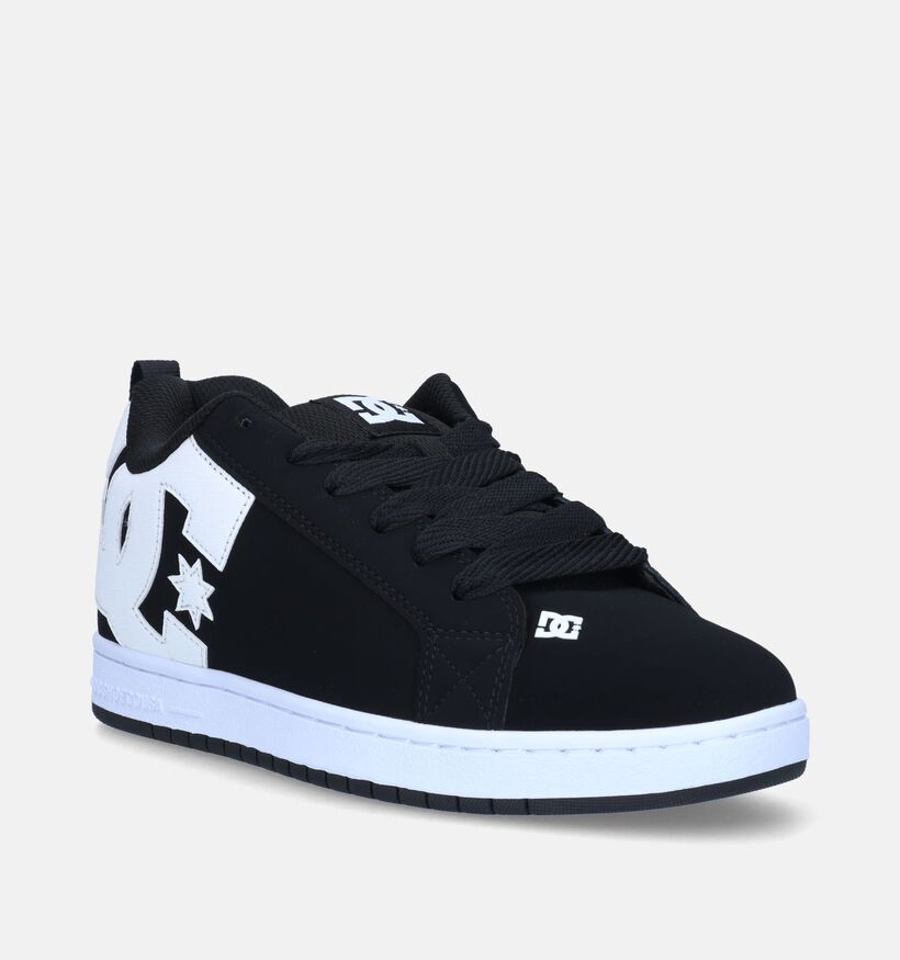 DC Shoes Court Graffik Zwarte Skate Sneakers voor heren (343819)