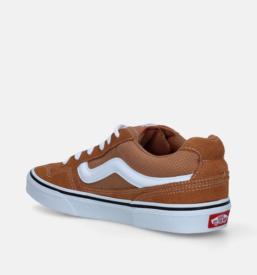 Vans Caldrone Suede Bruine Skate sneakers voor heren (343779)