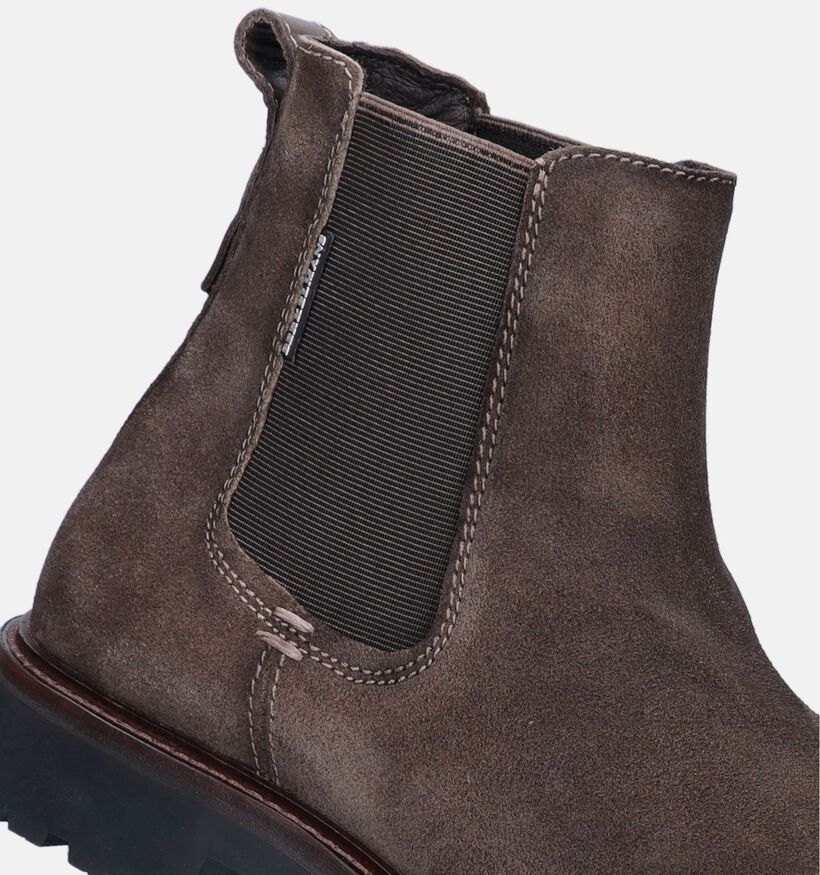 Berkelmans Paletti Chelsea boots en Taupe pour hommes (347812) - pour semelles orthopédiques