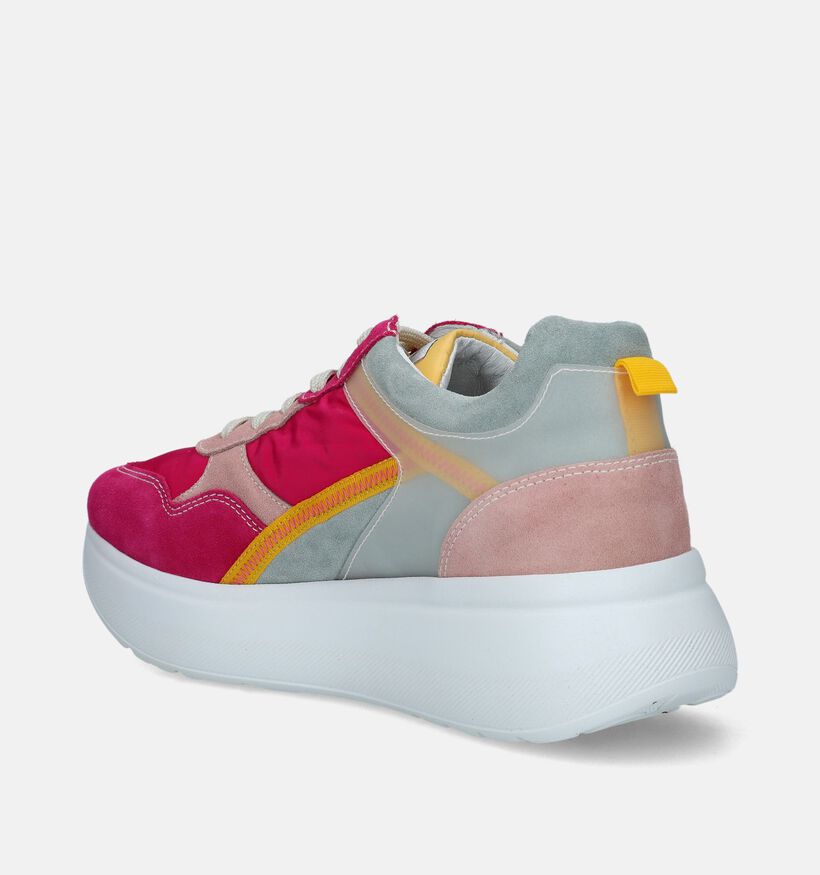 NeroGiardin Fuchsia Sneakers voor dames (337146) - geschikt voor steunzolen