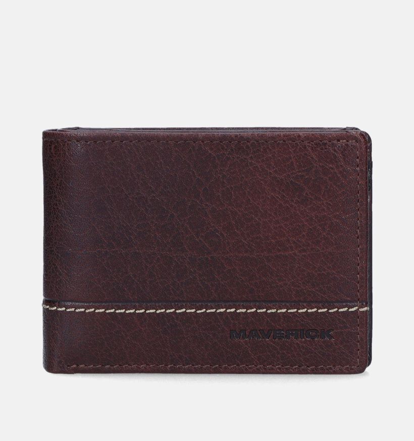 Maverick Portefeuille en Marron pour hommes (349906)