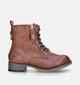 Mustang Cognac Stoere boots voor meisjes (345603)