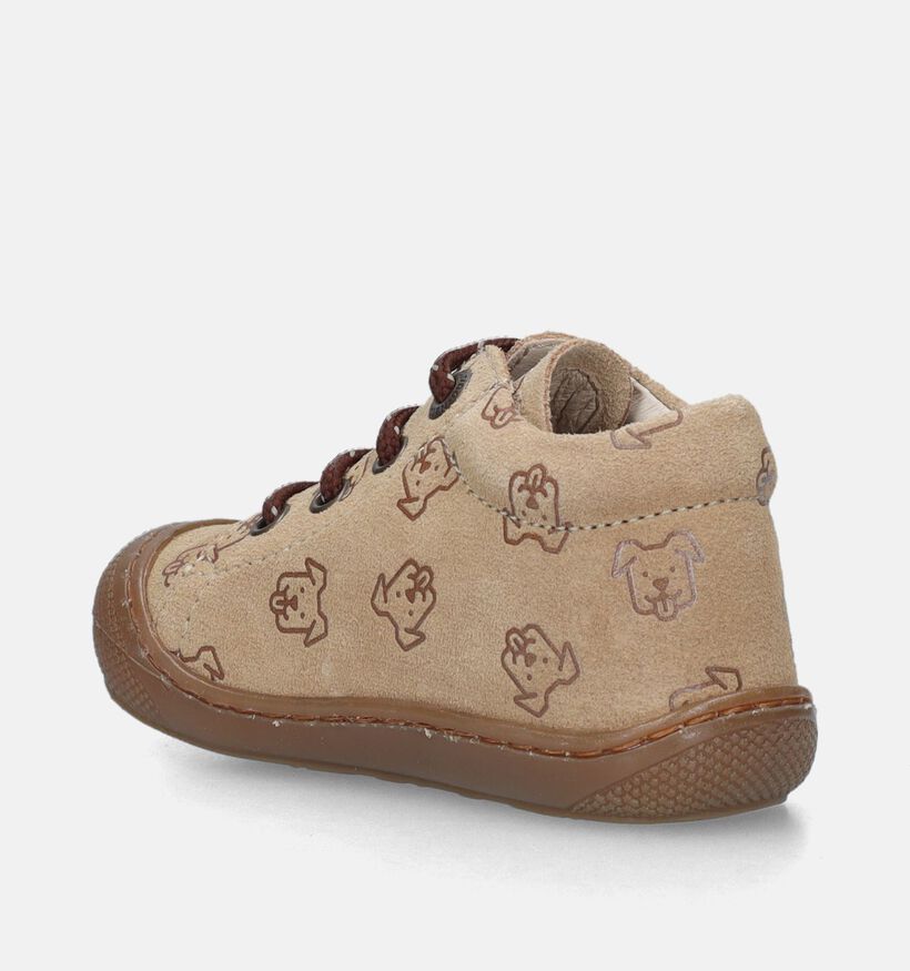 Naturino Cocoon Beige Babyschoenen voor meisjes, jongens (347626) - geschikt voor steunzolen