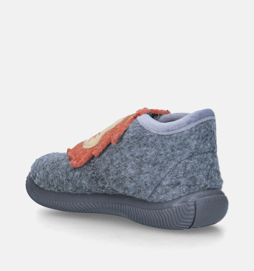 Milo & Mila Pantoufles pour bébé en Gris pour filles, garçons (348681) - pour semelles orthopédiques