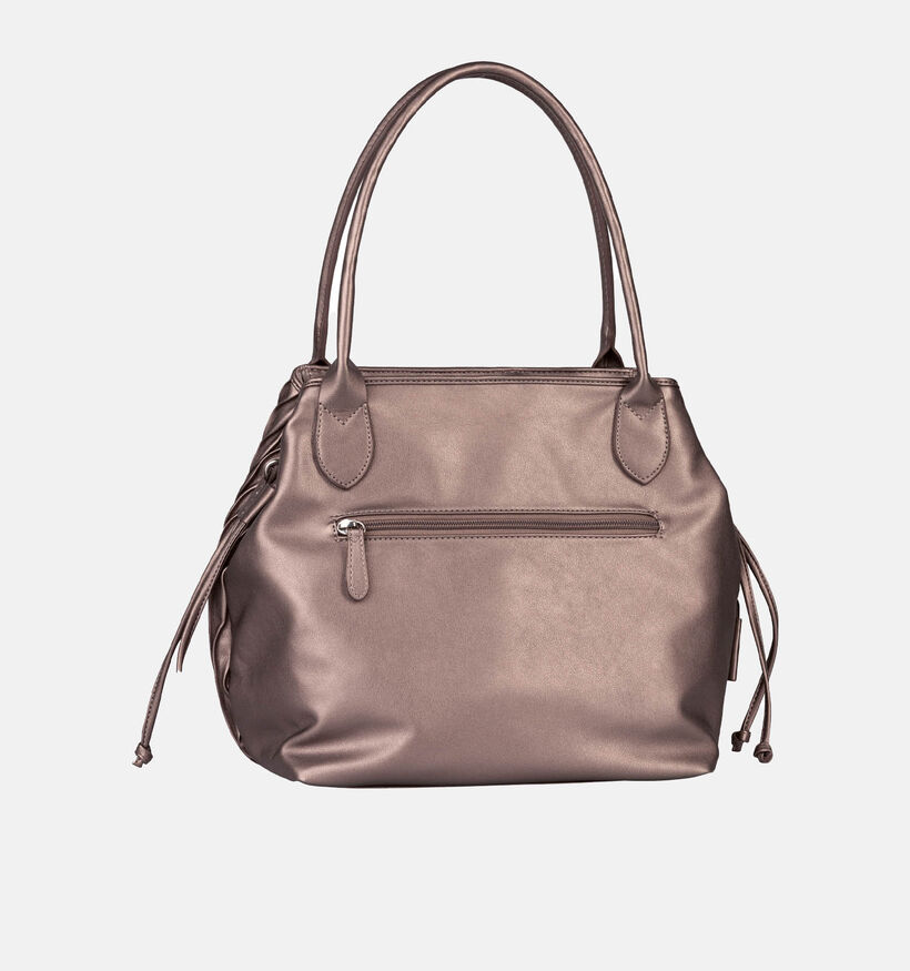 Gabor Granada Bronzen Shopper tas met rits voor dames (347798)