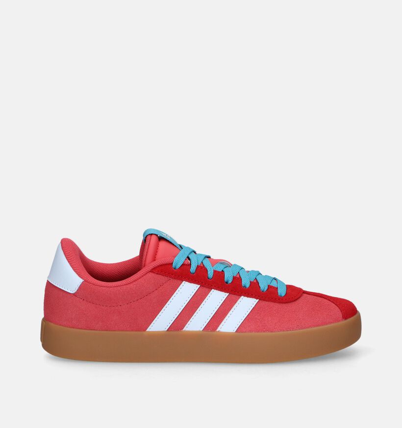 adidas VL Court 3.0 Rode Sneakers voor dames (343371)