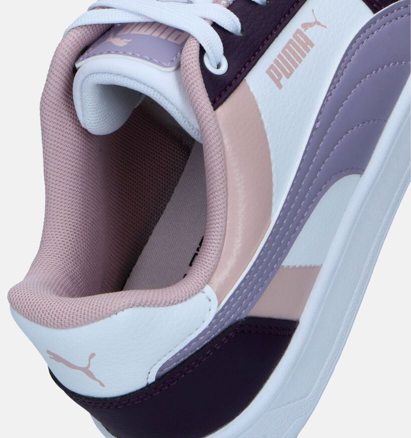 Puma Caven 2.0 Block Baskets en Mauve pour filles (343146) - pour semelles orthopédiques