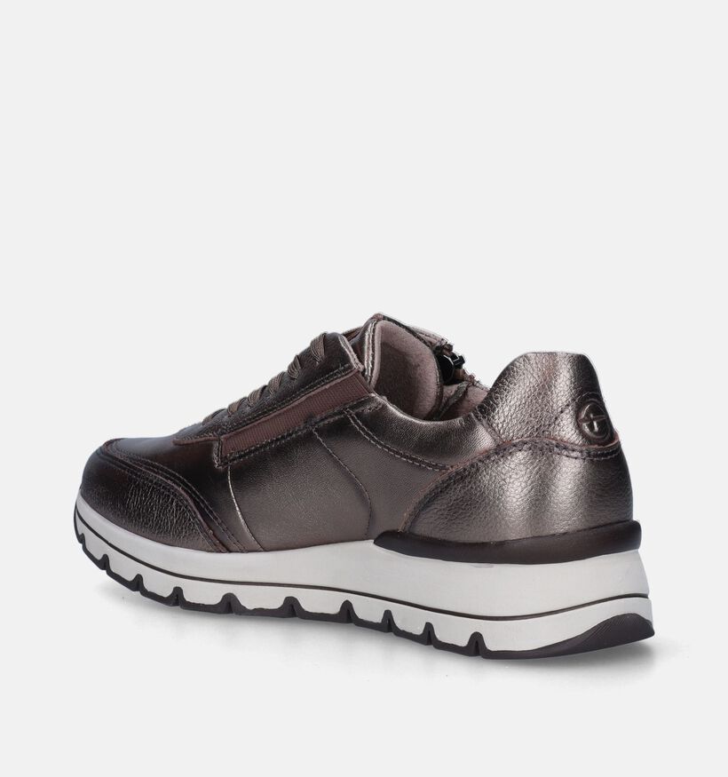 Tamaris Bronzen Sneakers voor dames (344695) - geschikt voor steunzolen