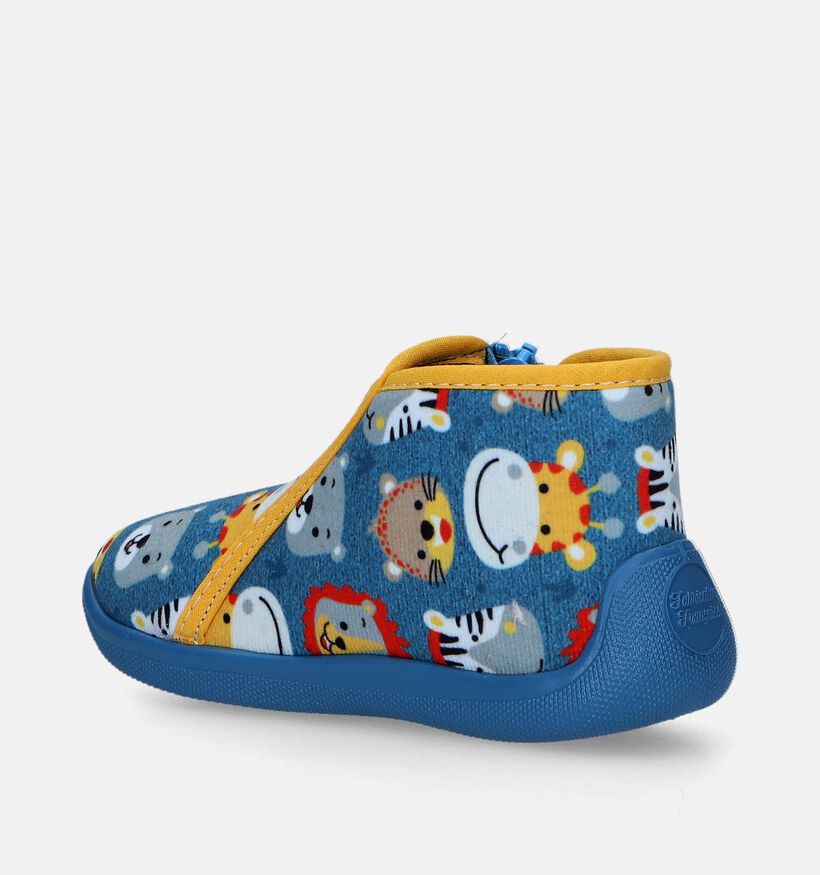 Milo & Mila Pantoufles pour bébé en Bleu pour filles, garçons (348662)