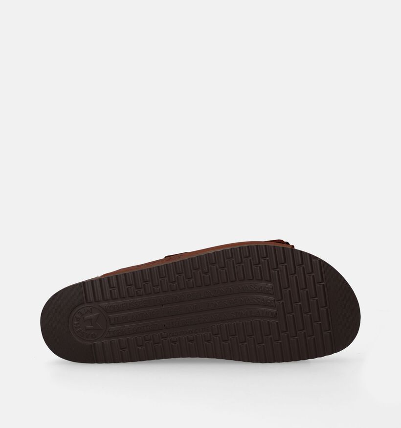 Mephisto Nero Scratch Bruine Slippers voor heren (339228)