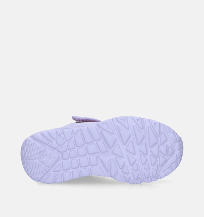 Skechers Lite Frosty Vibe Basket en Lilas pour filles (345364)