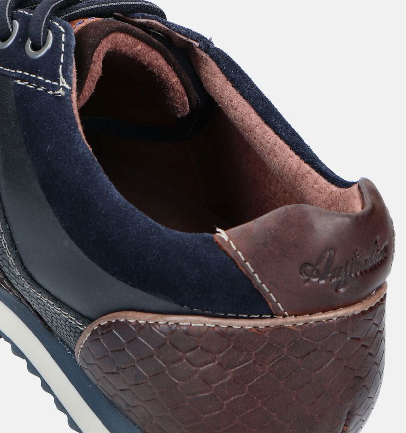 Australian Camaro Blauwe Veterschoenen voor heren (346949) - geschikt voor steunzolen