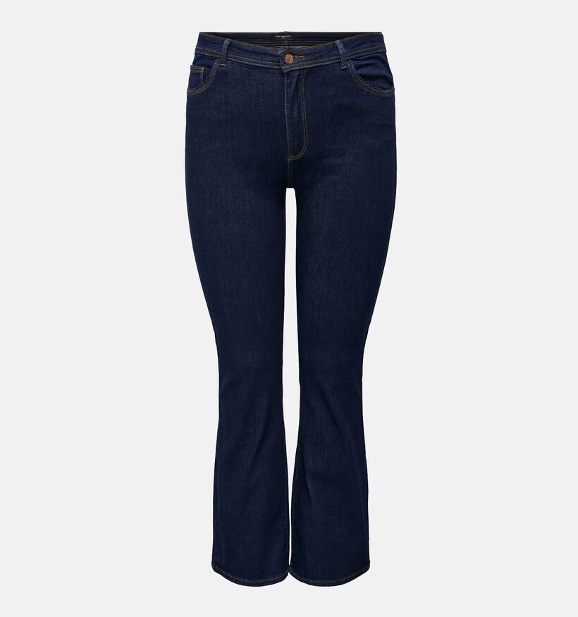 ONLY Carmakoma Sally Blauwe Flare jeans L32 voor dames (344202)