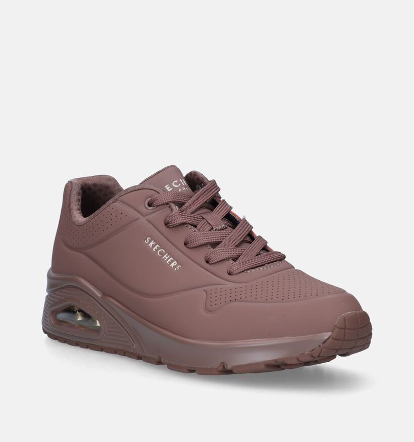 Skechers Uno Stand On Air Baskets en Marron pour femmes (345151)