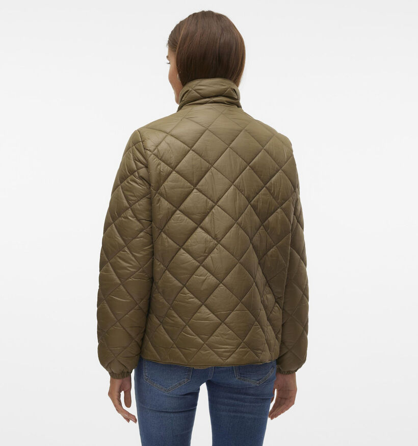 Vero Moda Skylar Kaki Quilted jas voor dames (344069)