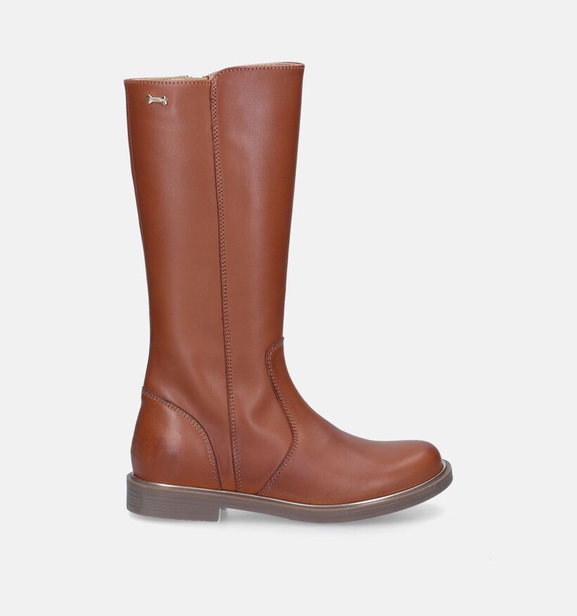 STONES and BONES Flexa Bottes en Cognac pour filles (345822) - pour semelles orthopédiques