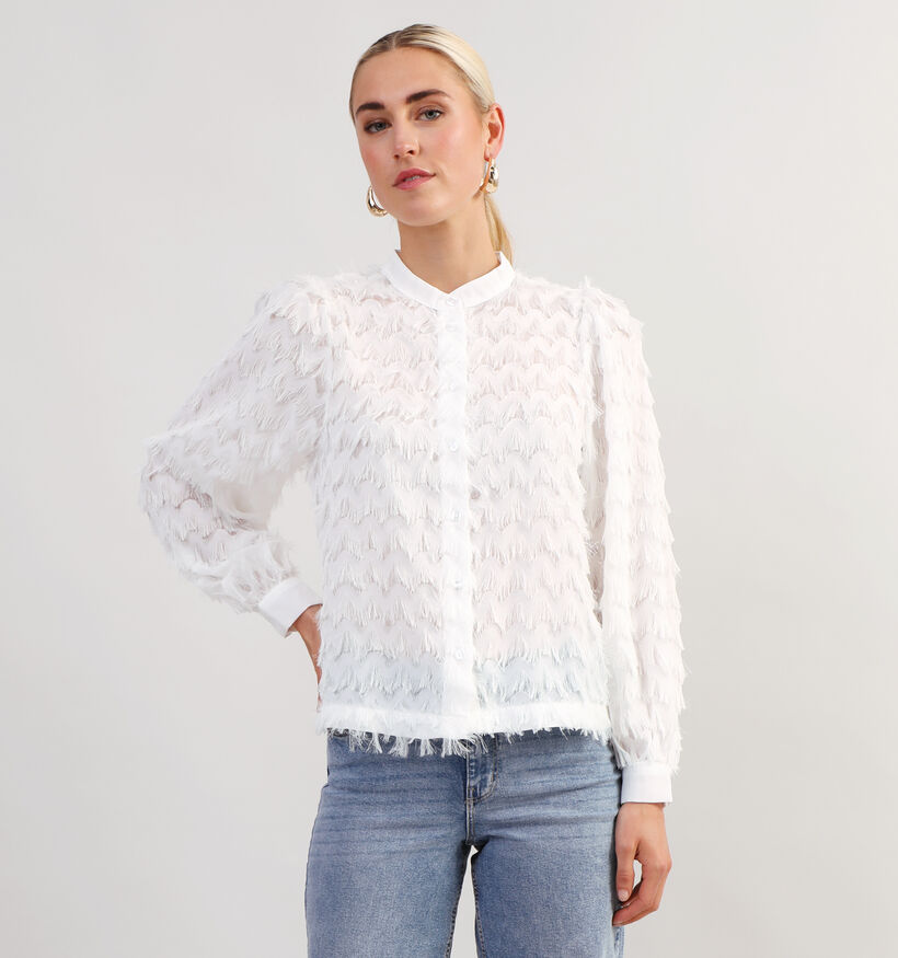 Vila Heather Witte Blouse voor dames (350444)