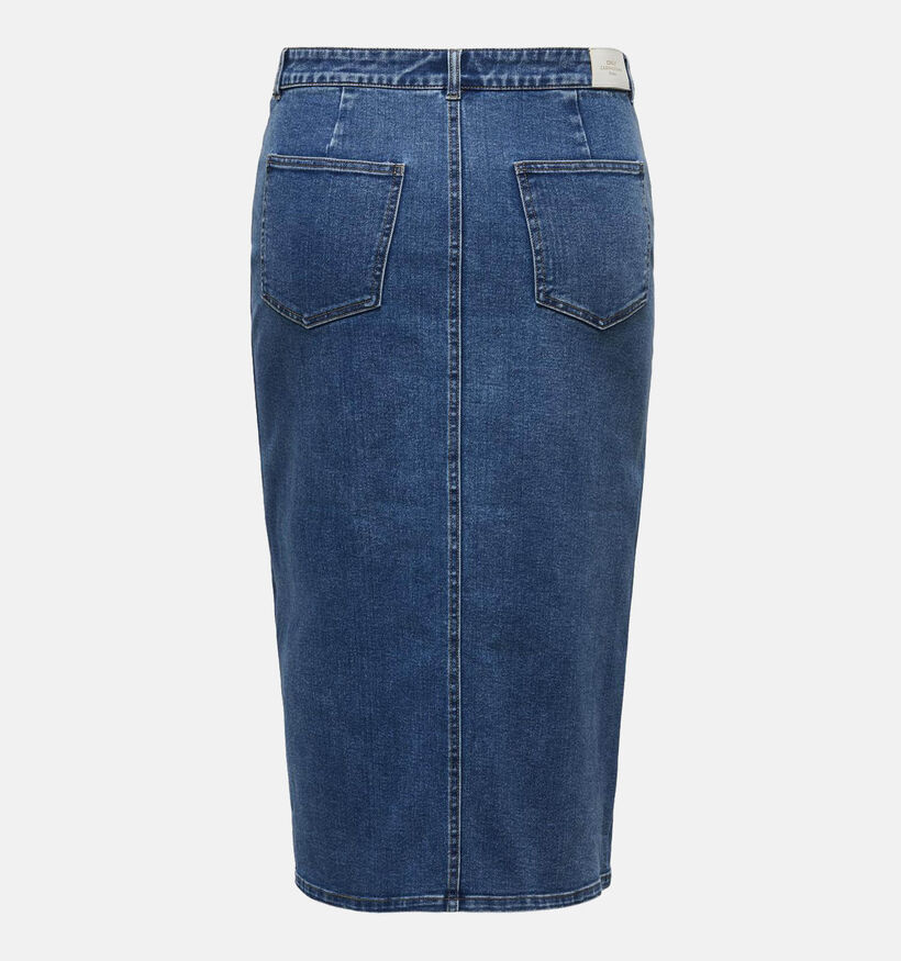 ONLY Carmakoma Jupe en jeans en Bleu pour femmes (346457)