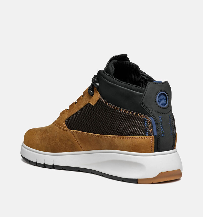 Geox Aerantis Cognac Veterschoenen voor heren (344347) - geschikt voor steunzolen