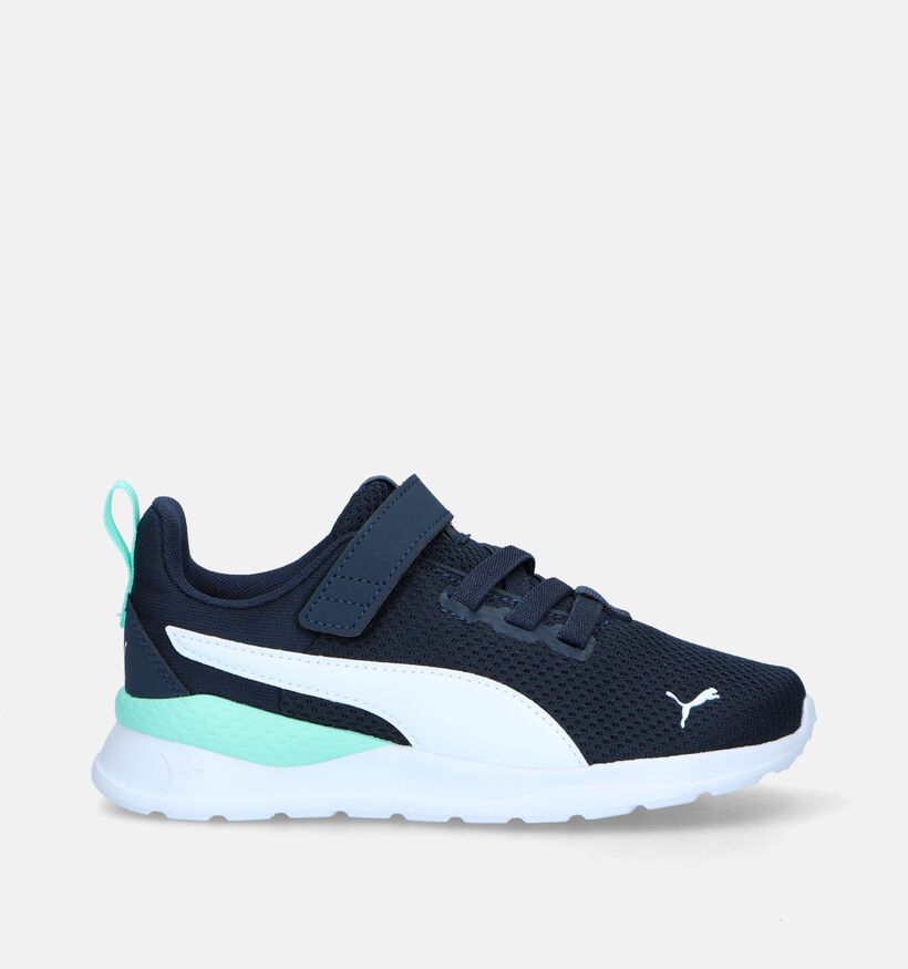 Puma Anzarun Lite Blauwe Sneakers voor meisjes, jongens (342837) - geschikt voor steunzolen