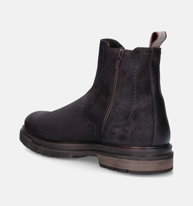 Berkelmans Hita Chelsea boots en Brun pour hommes (347813) - pour semelles orthopédiques