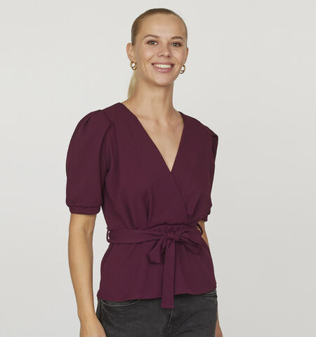 Blouse bordeaux