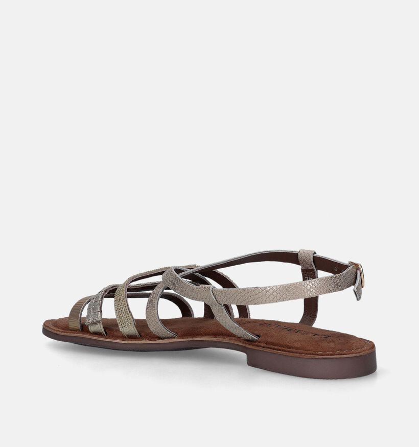 Lazamani Gouden Sandalen voor dames (338382)