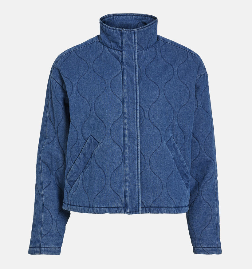 Vila Ambella Manteau matelassé en Bleu pour femmes (346115)