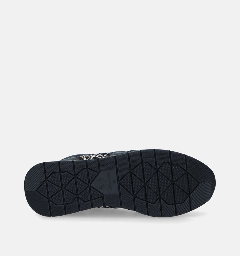 Tamaris Baskets casual en Noir pour femmes (344634) - pour semelles orthopédiques