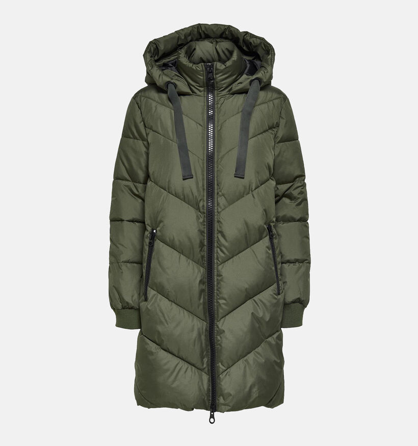 JDY Skylar Kaki Puffer jas voor dames (344168)