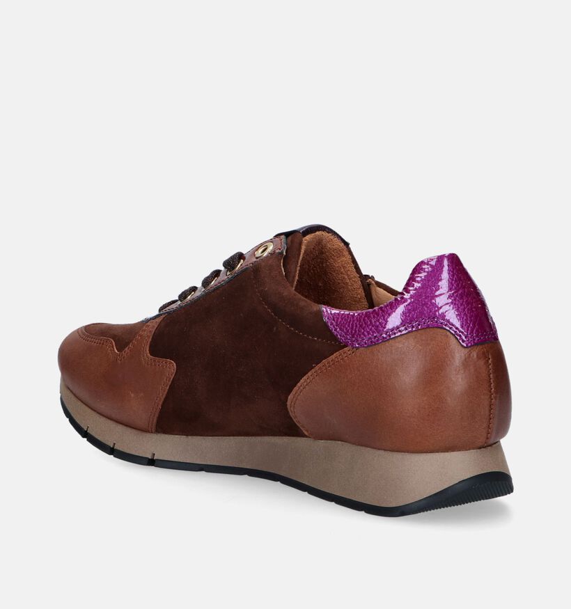 Gabor Bruine Sneakers voor dames (344814) - geschikt voor steunzolen