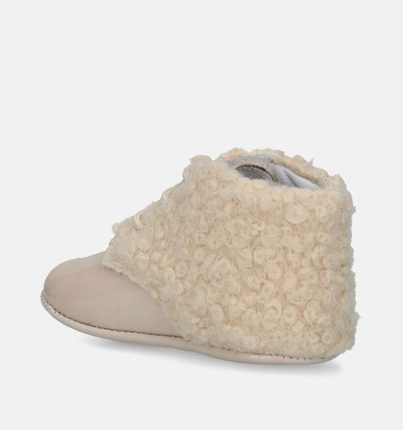 Beberlis Chaussons pour bébé en Beige pour filles (348097)