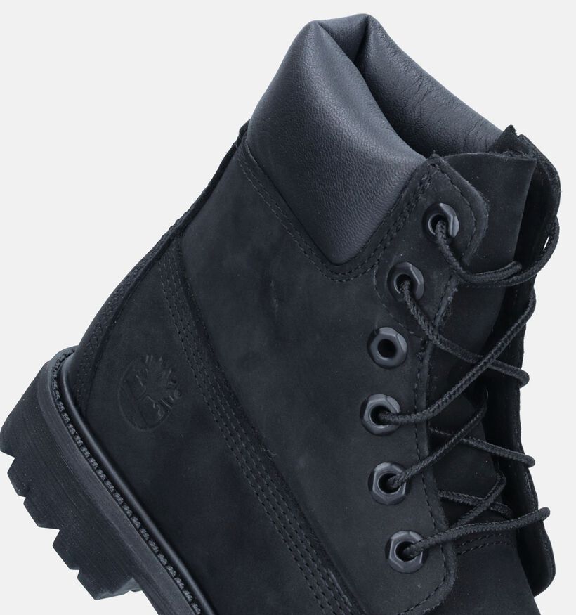 Timberland 6IN Premium Bottines en Noir pour femmes (346048) - pour semelles orthopédiques