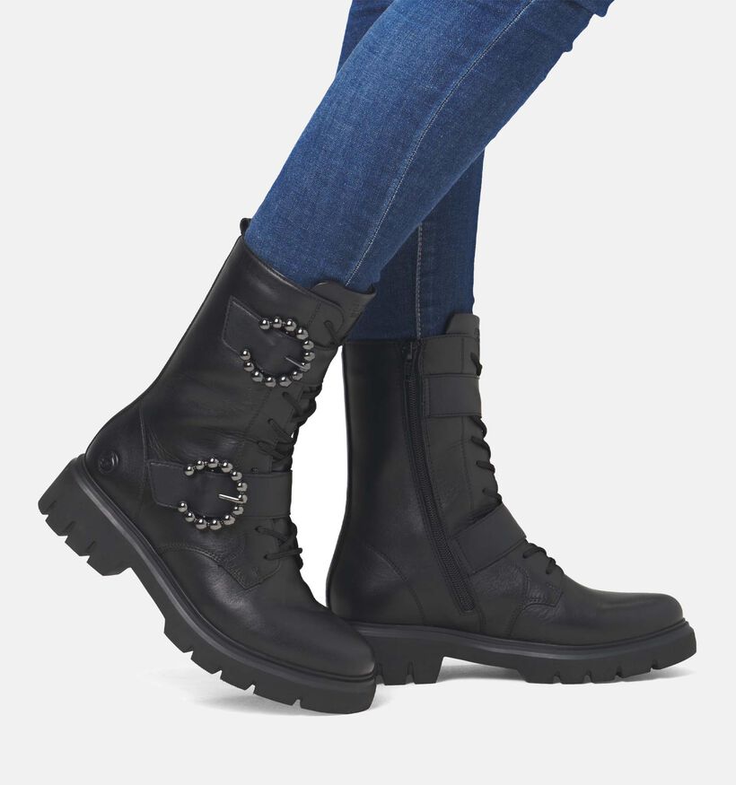 Remonte Zwarte Biker boots voor dames (347249)