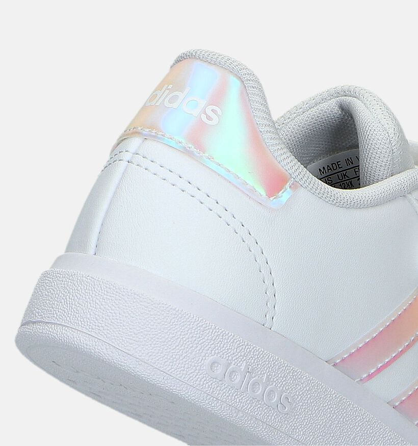 adidas Grand Court 2.0 EL C Witte Sneakers voor meisjes (343274)