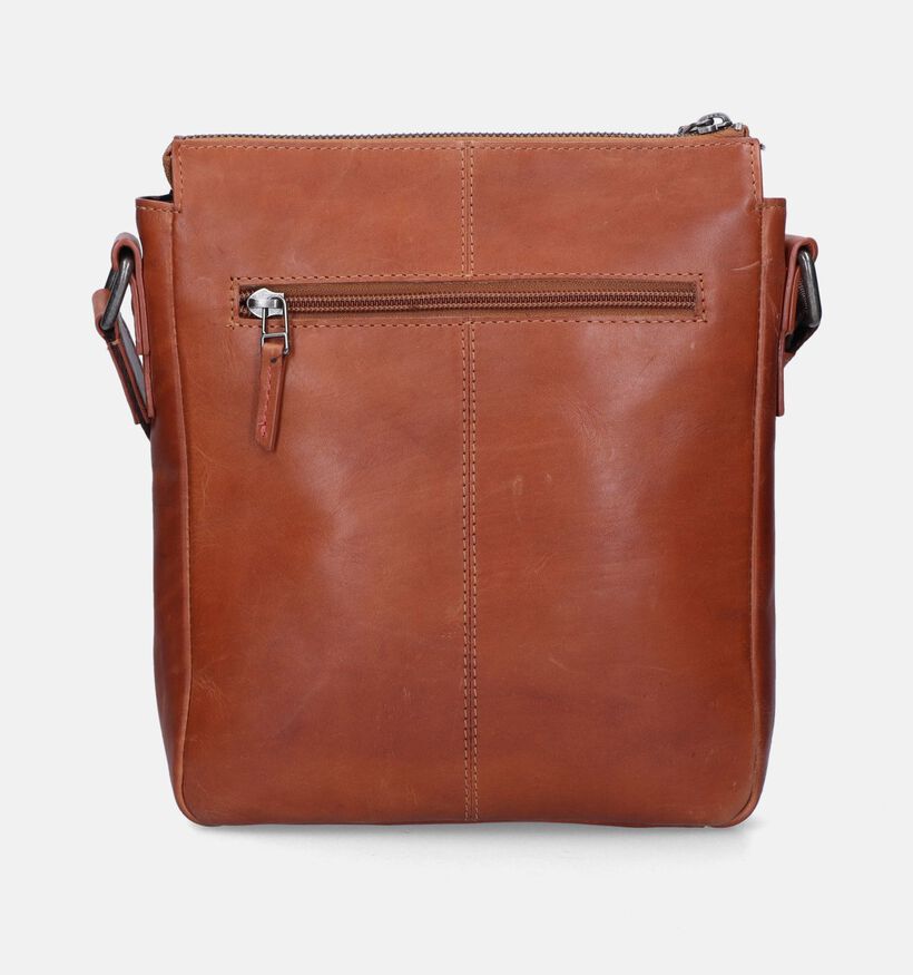 Maverick Cognac Crossbody tas voor heren (349904)